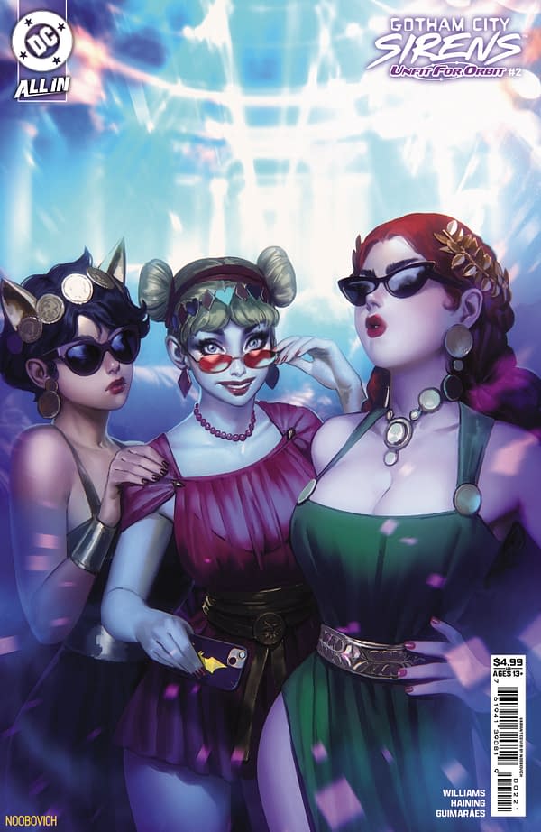 Cover image for Gotham City Sirens: Unfit for Orbit #2