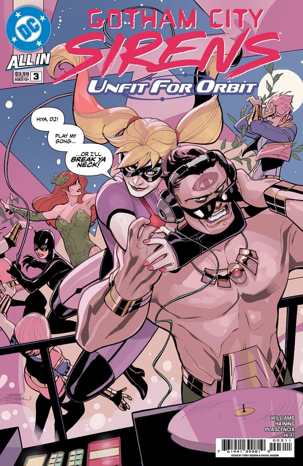 Cover image for Gotham City Sirens: Unfit for Orbit #3