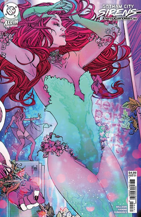 Cover image for Gotham City Sirens: Unfit for Orbit #4