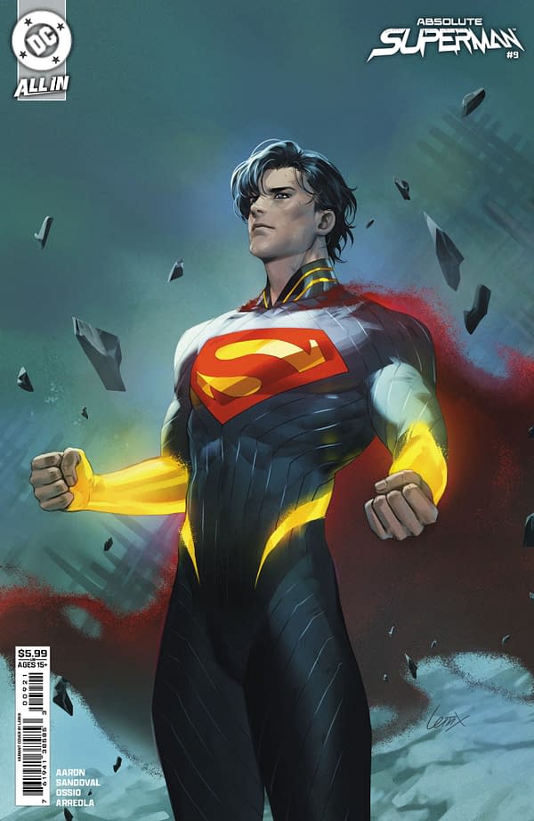 Cover image for Absolute Superman #9