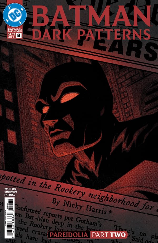 Cover image for Batman: Dark Patterns #8