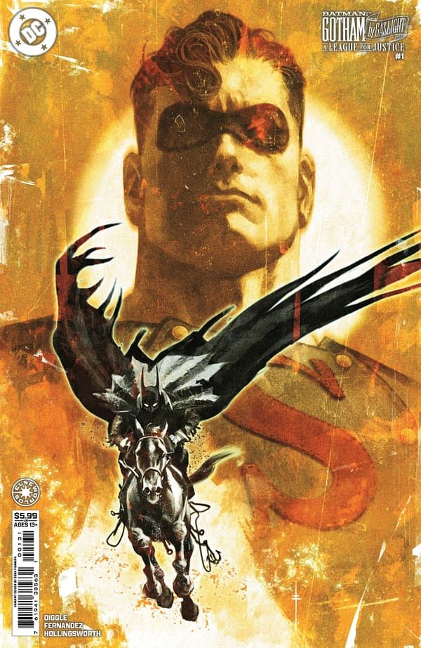 Cover image for Batman: Gotham by Gaslight - A League for Justice #1