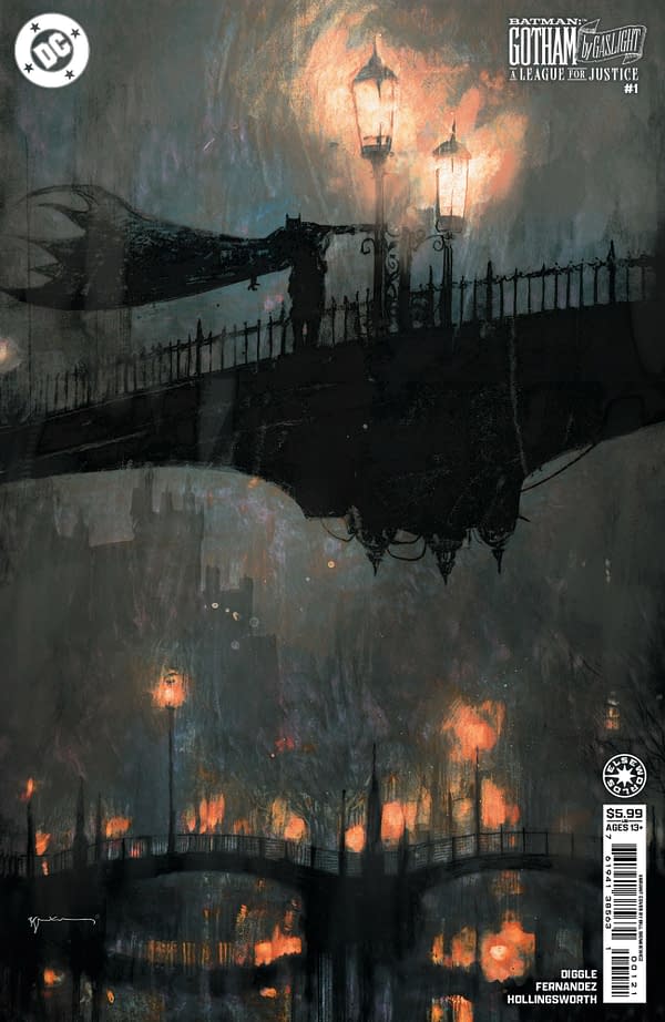Cover image for Batman: Gotham by Gaslight - A League for Justice #1