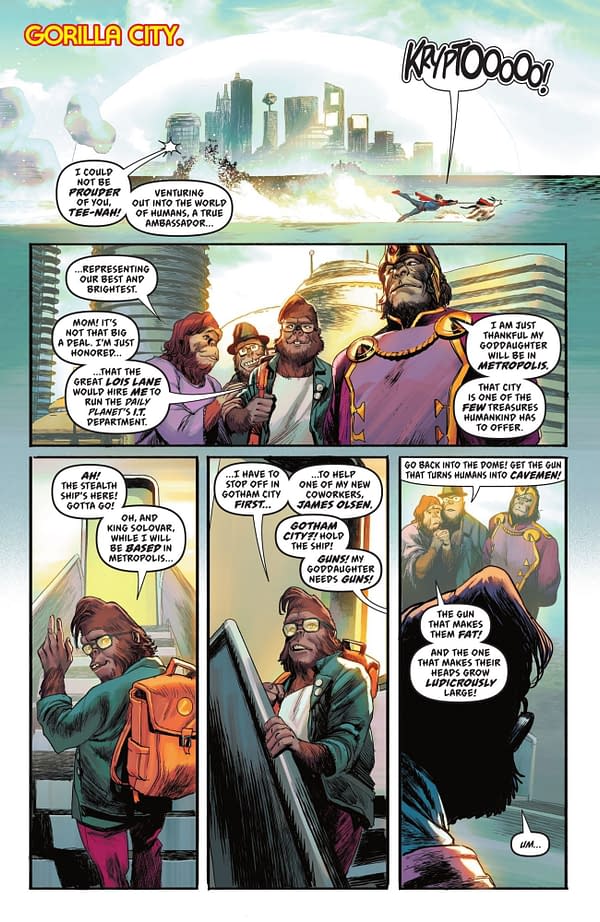 A New Gorilla City For The DC Universe