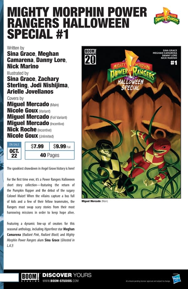 Boom Studios October 2025
