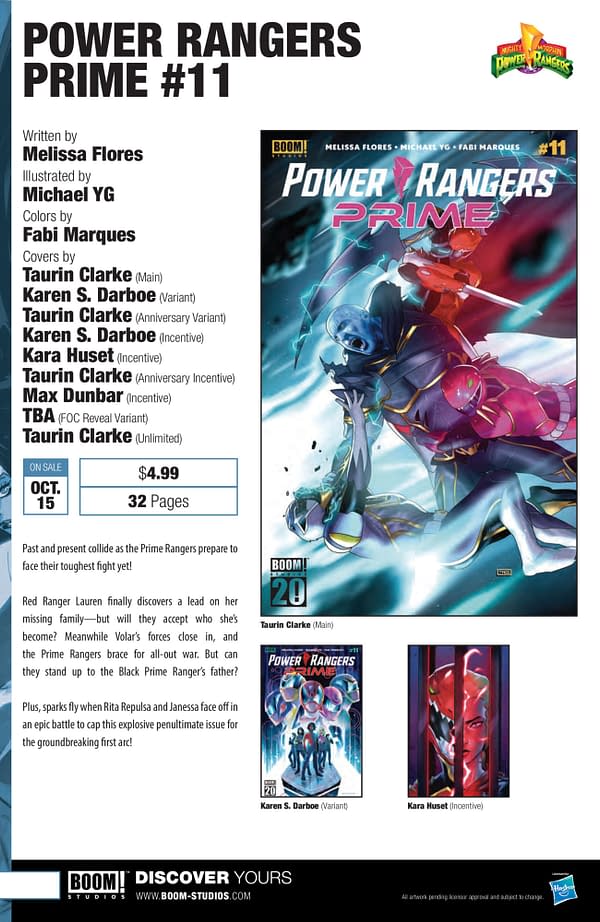 Boom Studios October 2025