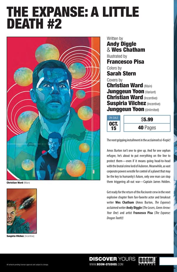 Boom Studios October 2025