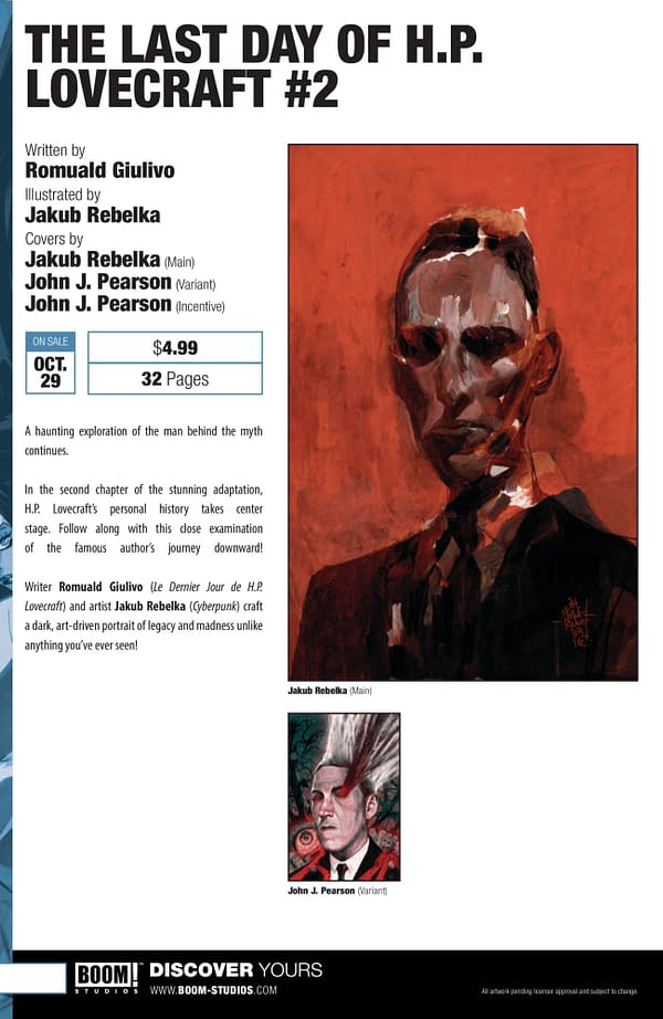 Boom Studios October 2025