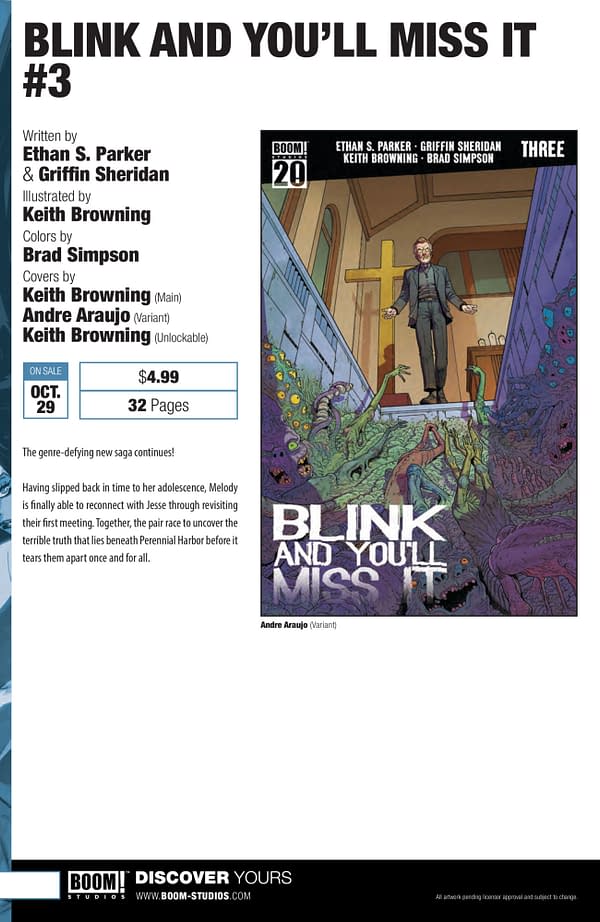 Boom Studios October 2025
