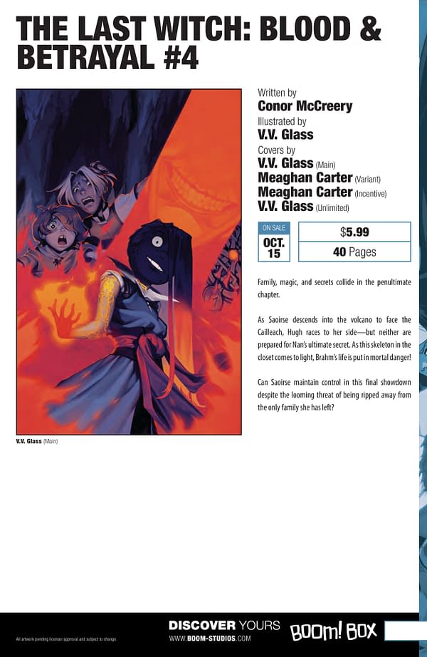 Boom Studios October 2025