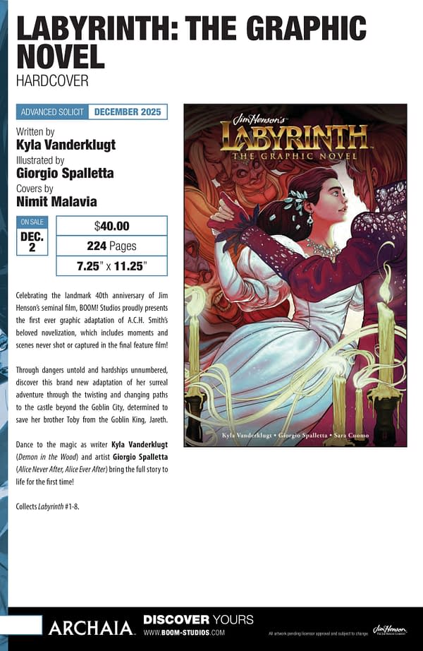 Boom Studios October 2025