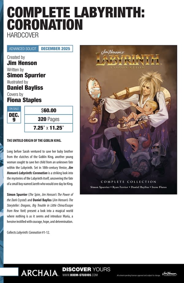 Boom Studios October 2025