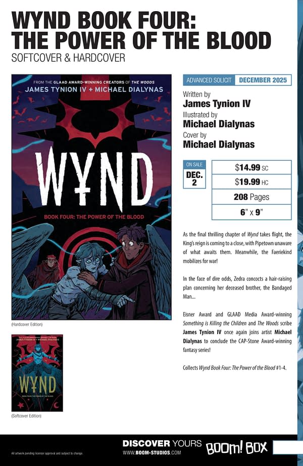Boom Studios October 2025