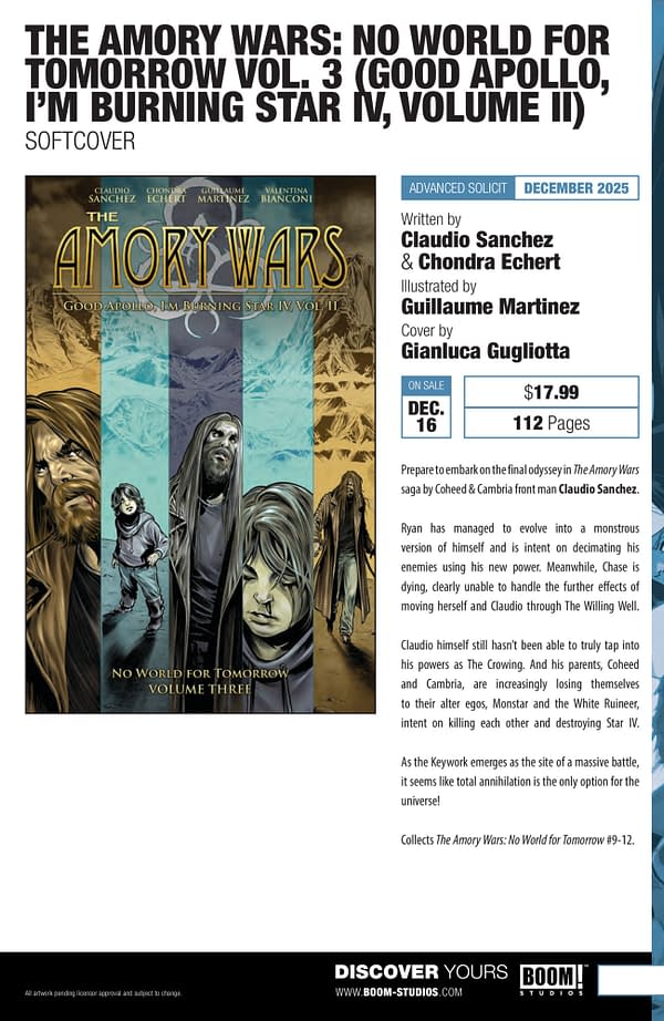 Boom Studios October 2025