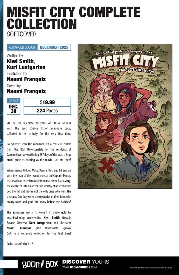 Boom Studios October 2025