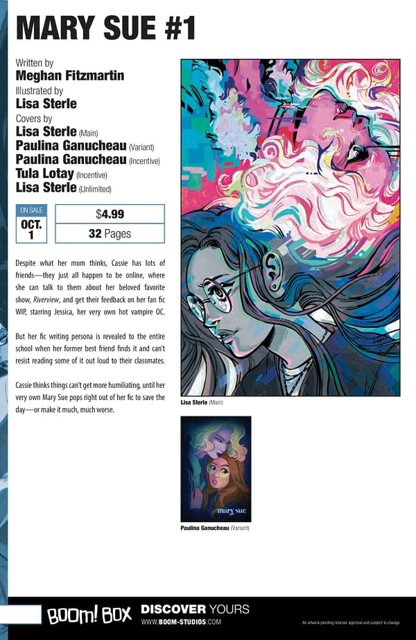 Boom Studios October 2025