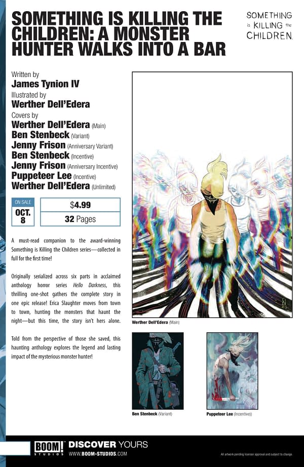 Boom Studios October 2025