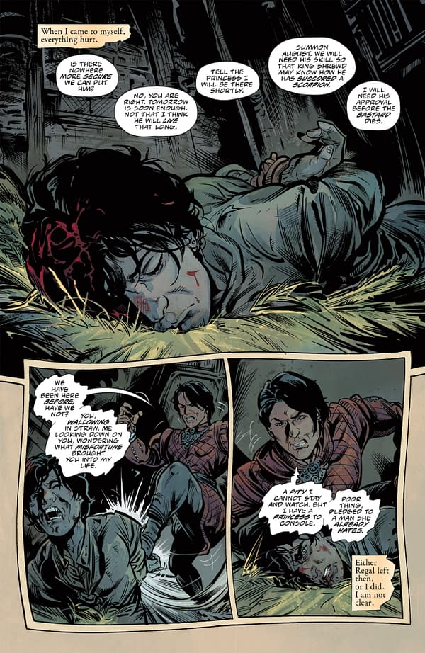 Interior preview page from ASSASSIN'S APPRENTICE III #6 JORDIE BELLAIRE COVER