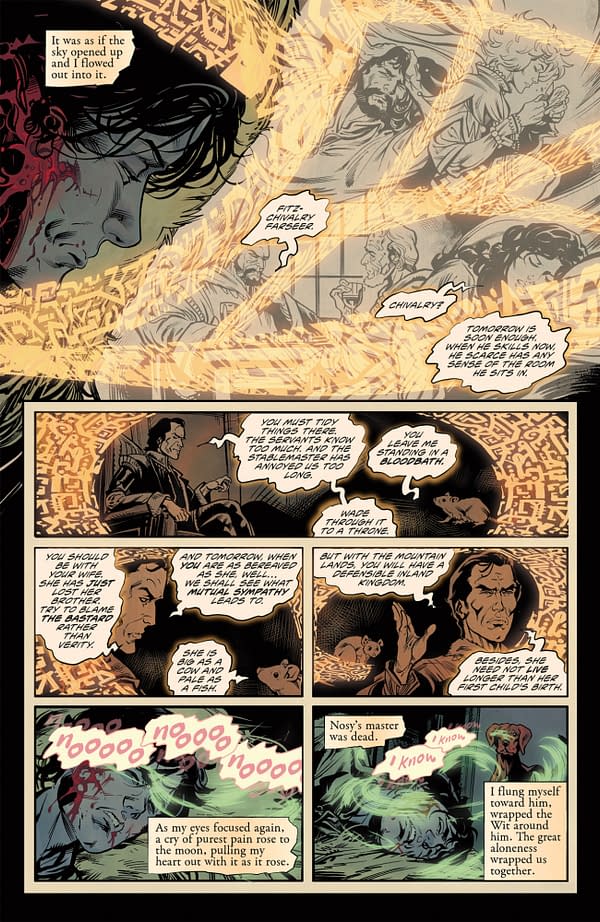 Interior preview page from ASSASSIN'S APPRENTICE III #6 JORDIE BELLAIRE COVER