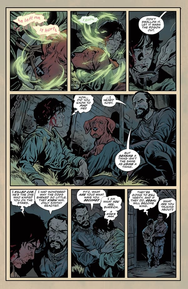 Interior preview page from ASSASSIN'S APPRENTICE III #6 JORDIE BELLAIRE COVER