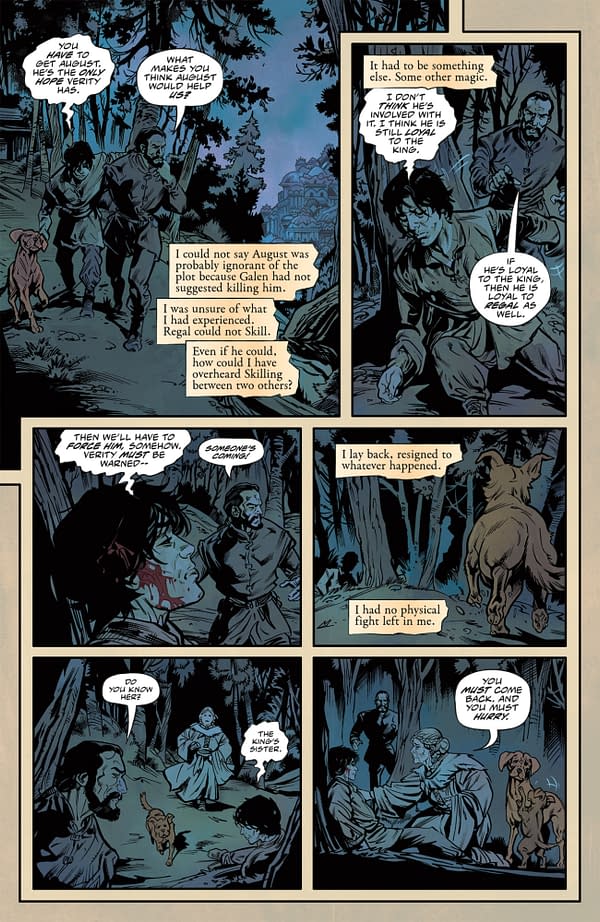 Interior preview page from ASSASSIN'S APPRENTICE III #6 JORDIE BELLAIRE COVER