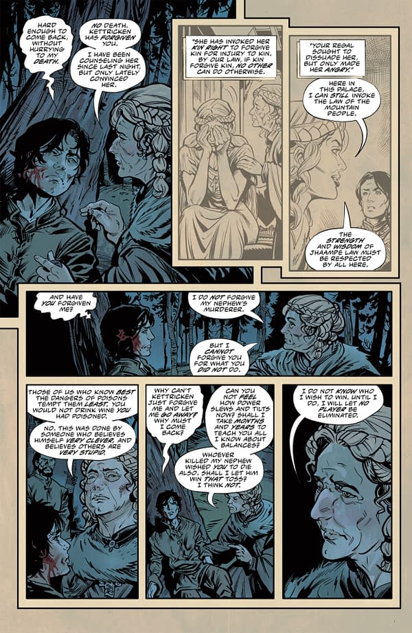 Interior preview page from ASSASSIN'S APPRENTICE III #6 JORDIE BELLAIRE COVER