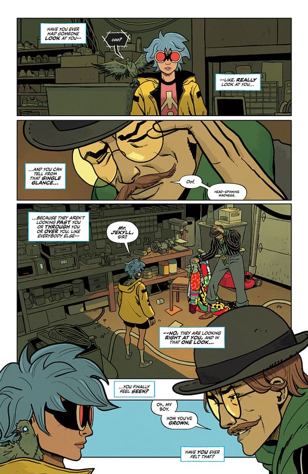 Interior preview page from CHRISTOPHER CHAOS: CHILDREN OF THE NIGHT #2 MIQUEL MUERTO COVER