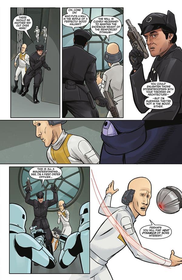 Interior preview page from STAR WARS: HYPERSPACE STORIES--CODEBREAKER #2 NICOLA RIGHI COVER