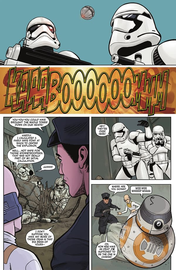 Interior preview page from STAR WARS: HYPERSPACE STORIES--CODEBREAKER #2 NICOLA RIGHI COVER