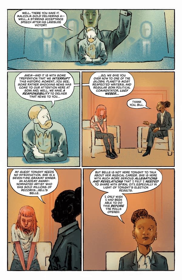 Interior preview page from BLACK HAMMER: SPIRAL CITY #7 NATE PIEKOS COVER