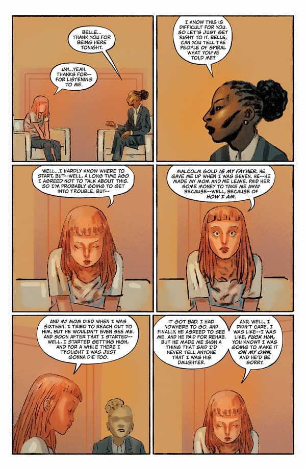 Interior preview page from BLACK HAMMER: SPIRAL CITY #7 NATE PIEKOS COVER