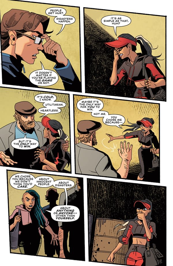 Interior preview page from ARCANA ROYALE #3 JOSH REED COVER