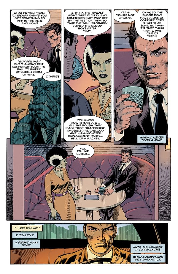 Interior preview page from LOS MONSTRUOS #3 KJ DIAZ COVER