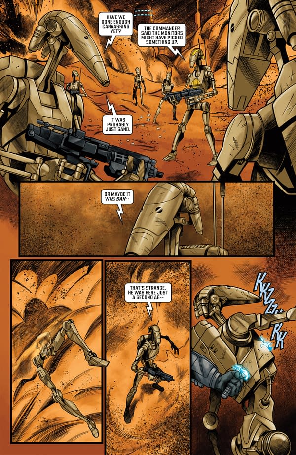 Interior preview page from STAR WARS: HYPERSPACE STORIES: THE BAD BATCH: GHOST AGENTS #5 MICHAEL ATIYEH COVER