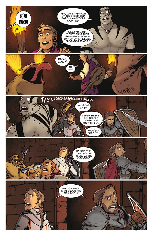 Interior preview page from CRITICAL ROLE: VOX MACHINA ORIGINS I #2 CHRIS NORTHROP COVER