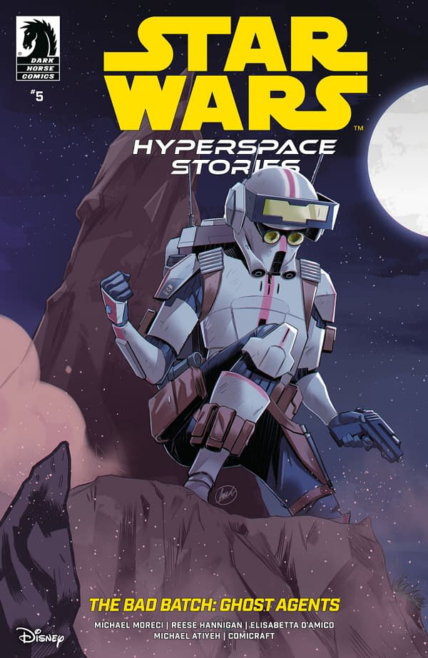 Cover image for Star Wars: Hyperspace Stories: The Bad Batch--Ghost Agents #5 (CVR B) (French Carlomagno)