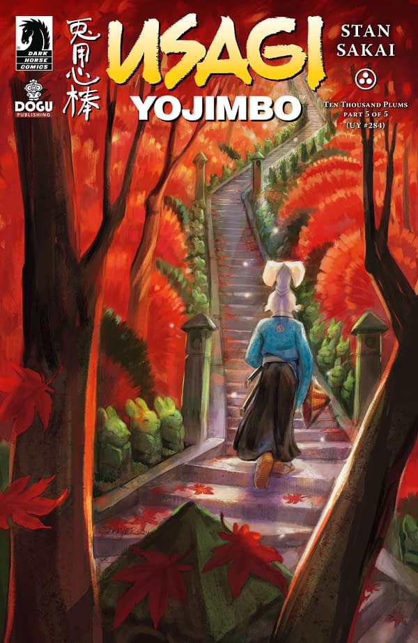 Cover image for Usagi Yojimbo: Ten Thousand Plums #5 (CVR B) (Jennifer Meyer)