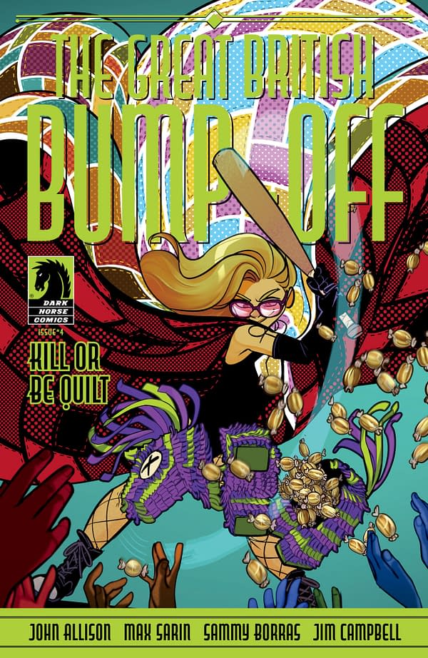 Cover image for THE GREAT BRITISH BUMP-OFF: KILL OR BE QUILT #4 JIM CAMPBELL COVER