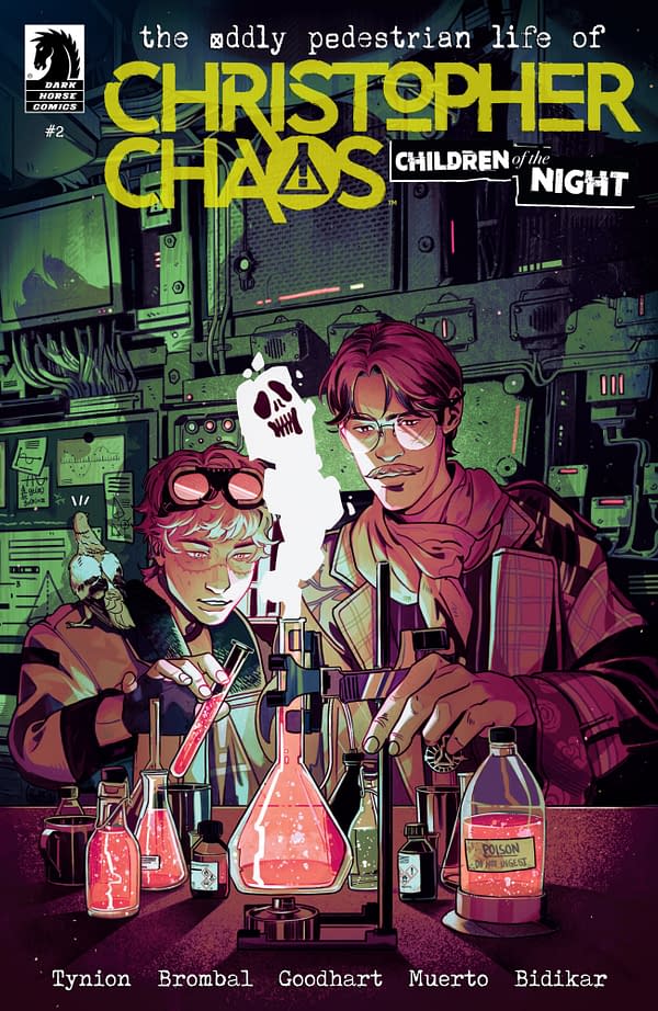 Cover image for CHRISTOPHER CHAOS: CHILDREN OF THE NIGHT #2 MIQUEL MUERTO COVER