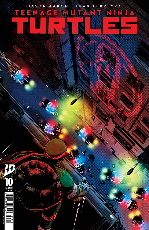 Cover image for TEENAGE MUTANT NINJA TURTLES #10 JORGE FORNéS COVER