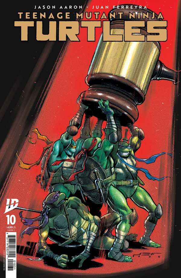 Cover image for Teenage Mutant Ninja Turtles #10 Variant C (Ferreyra)