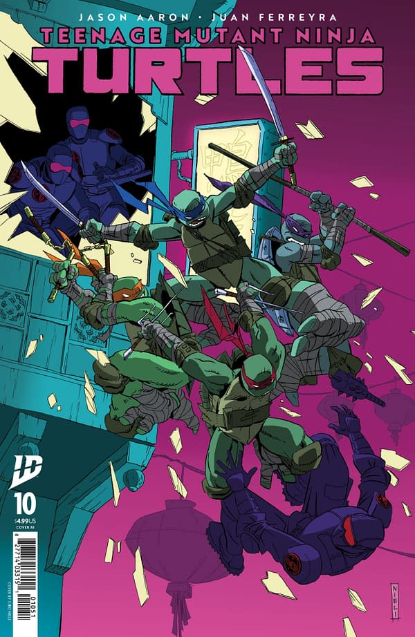 Cover image for Teenage Mutant Ninja Turtles #10 Variant RI (25) (Nieli)