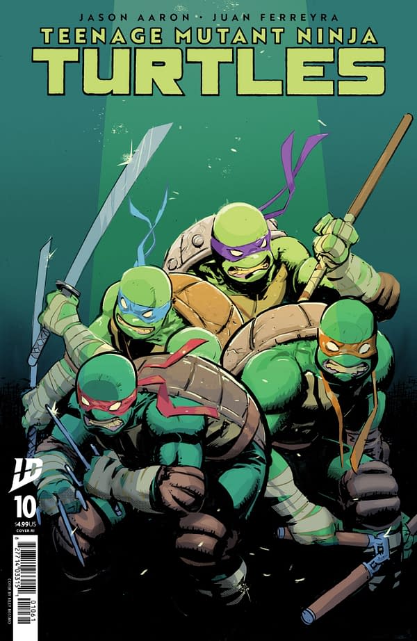 Cover image for Teenage Mutant Ninja Turtles #10 Variant RI (50) (Rossmo)