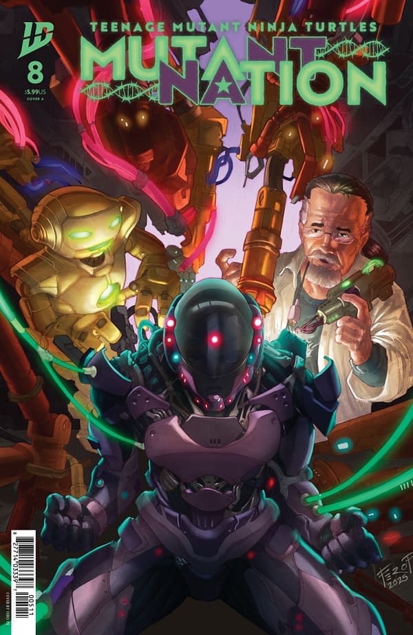 Cover image for TEENAGE MUTANT NINJA TURTLES: MUTANT NATION #8 FERO PE COVER