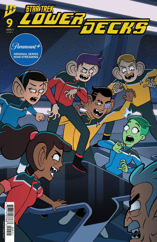 Cover image for Star Trek: Lower Decks #9 Variant B (Lawrence)
