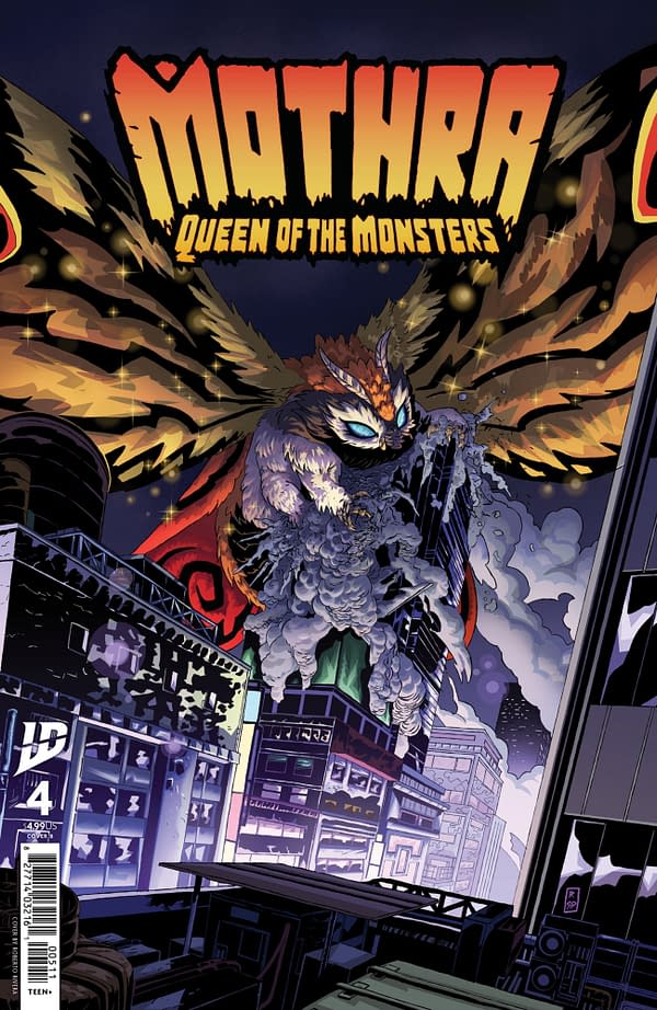 Cover image for Mothra: Queen of the Monsters #4 Variant B (Rivera)