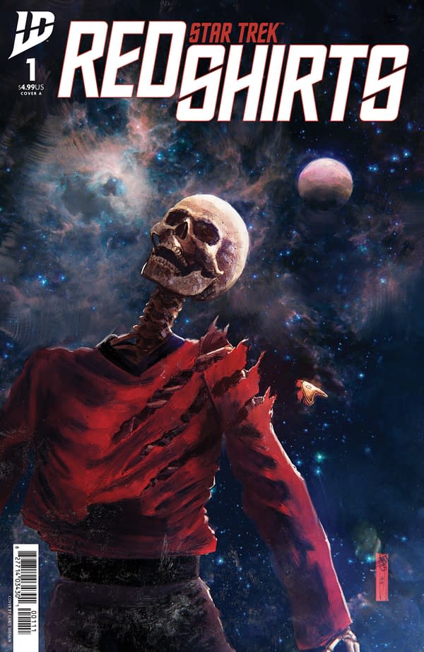 Cover image for STAR TREK: RED SHIRTS #1 CHRIS SHEHAN COVER