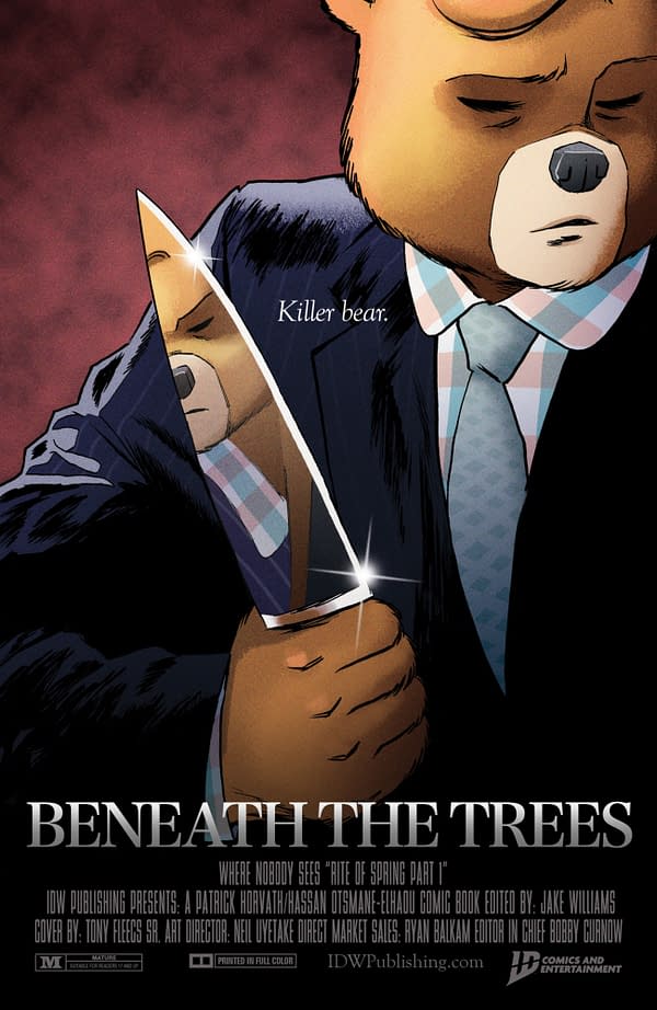 Cover image for Beneath the Trees Where Nobody Sees: Rite of Spring #1 Variant B (Fleecs Movie Homage Cover)