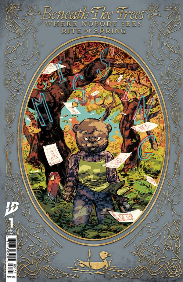 Cover image for Beneath the Trees Where Nobody Sees: Rite of Spring #1 Variant C (Rossmo Storybook Variant)