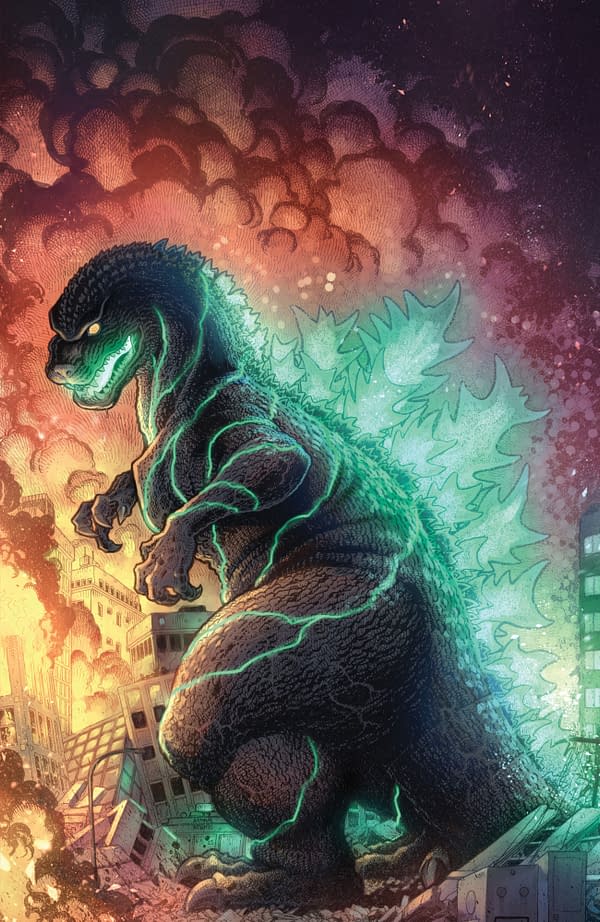Cover image for Godzilla [Kai-Sei Era] #1 Variant RI (150) (Adams Full Art)